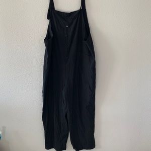 Thin Linen Overalls